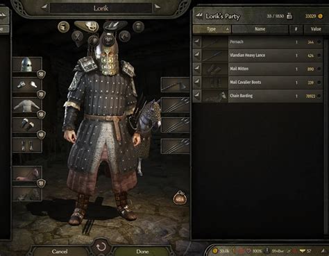 Mod categories at Mount & Blade II: Bannerlord Nexus .